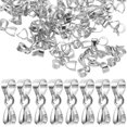 thumbnail image 1 of 100pcs Pendant Necklace DIY Clasp Connectors Necklace Pinch Clip Buckles, 1 of 4
