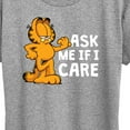 thumbnail image 3 of Garfield - Ask Me If I Care - Women's Short Sleeve Graphic T-Shirt, 3 of 5