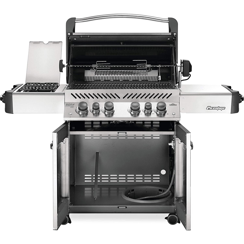 Napoleon P500RSIBPSS-3 Prestige 500 Propane Gas Grill with Infrared Side/Rear Burners Stainless Steel Bundle with PRO 500/Prestige 500 Series Grill Cover and Premium 2 YR CPS Enhanced Protection Pack - image 2 of 10