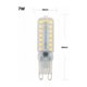 thumbnail image 2 of Bombilla LED G9 7W, 700LM, 230V, 3 piezas Blanco frío 6000K, 3 piezas Blanco cálido 2800 - 3000k AC100-240V, Regulable, Ahorro de energía, Base cerámica, Base estándar G9, Paquete de 6 [Clase de, 2 of 3