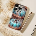 thumbnail image 6 of Luxury Artistic Pumpkin Design iPhone Case with Metallic Copper Accents, Perfect for Fall Halloween Thanksgiving, Compatible with iPhone 11/12/13/14/15/16 (Pro Max/Plus) Decorative Protective Case, 6 of 9