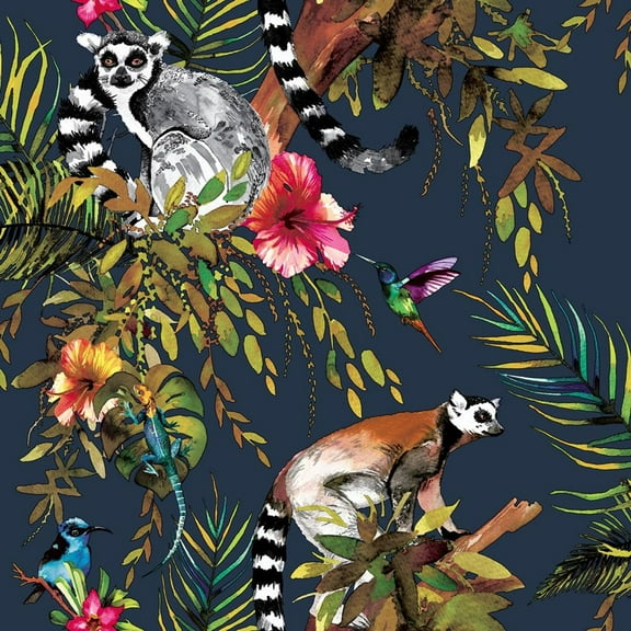Holden Décor Lemur Wallpaper