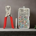 thumbnail image 5 of Grommet Pliers Kit Punch Kit the Snap Fastener Kit Grommet Tool Kit, 5 of 6