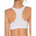thumbnail image 3 of Fruit of the Loom Women's Racerback Style Cotton Sports Bra, 3-Pack, Style-9012, 3 of 7