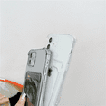thumbnail image 4 of FYBTO Clear Wallet iPhone Case Clear Card Slot Case Slim Fit Protective Soft TPU Shockproof Wallet Case for iPhone 13 Pro Max (Clear), 4 of 6