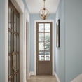 thumbnail image 4 of 40913-48 Livex Lighting Arabella - 3 Light Globe Convertible Mini Chandelier In Shabby Chic Style-15.5 Inches Tall and 12 Inches Wide-Antique Gold, 4 of 12