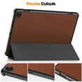 thumbnail image 7 of Fancing for Amazon Kindle Fire Max 11 Case (13th Generation, 2023 Release) 11" - Slim Folding Stand Cover Case for Fire 11 Tablet with Auto Wake/Sleep (Brown), 7 of 7