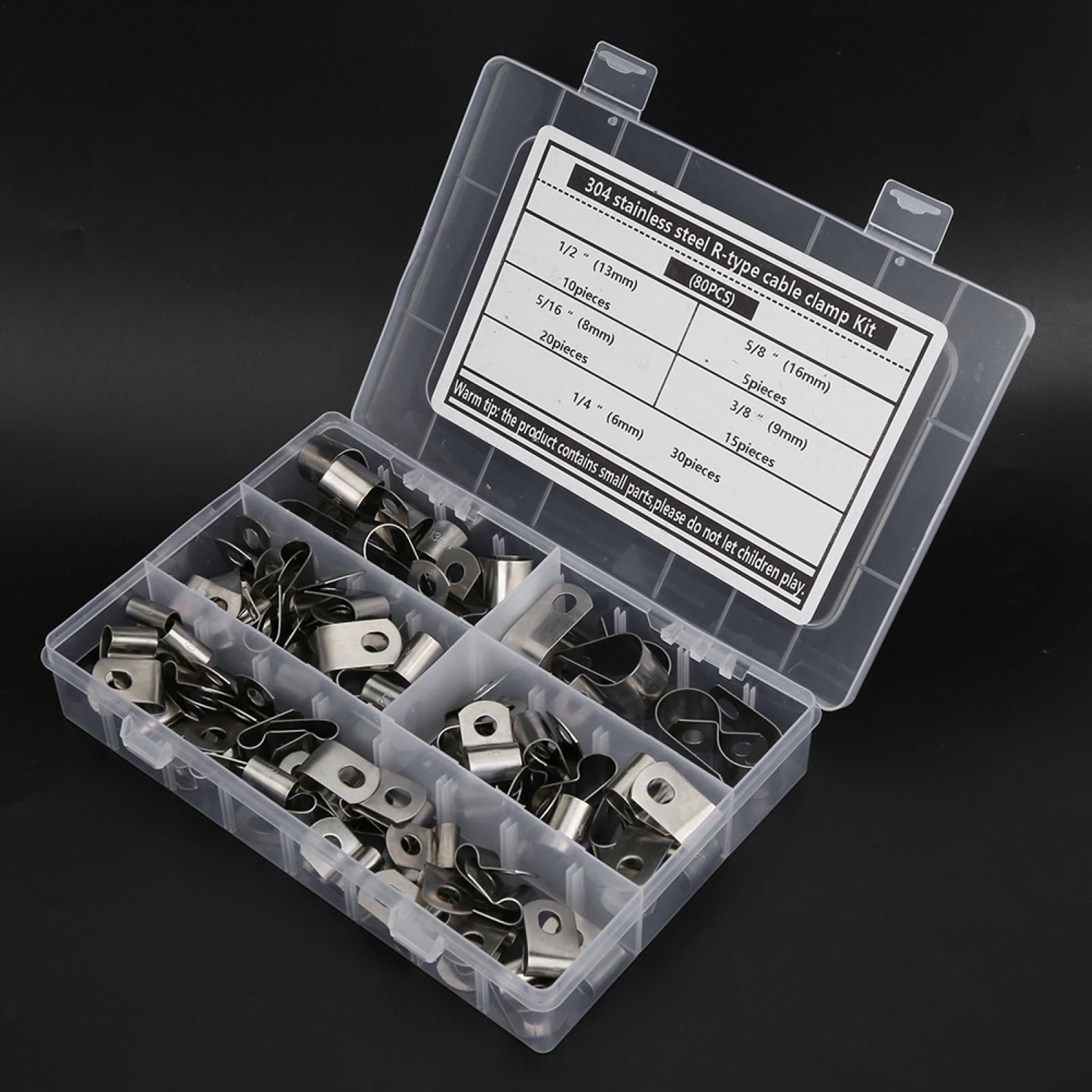 Flexible Cable Clamp, Innovative Cable Clamp Kit, Stainless Steel For