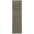 thumbnail image 2 of Style Haven  Lismer Distressed Stripe Area Rug Grey/Brown 2'3" x 7'6" Runner Stripe, Solid 8' Runner Runner, Indoor Entryway Brown Rectangle, 2 of 5