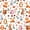 White Peach 3, variant on Erosebridal Fox Twin Quilt Set for Boys Girls, Woodland Cabins Twin Coverlet Set, 2 Pieces 1 Bedspread and 1 Pillowcase