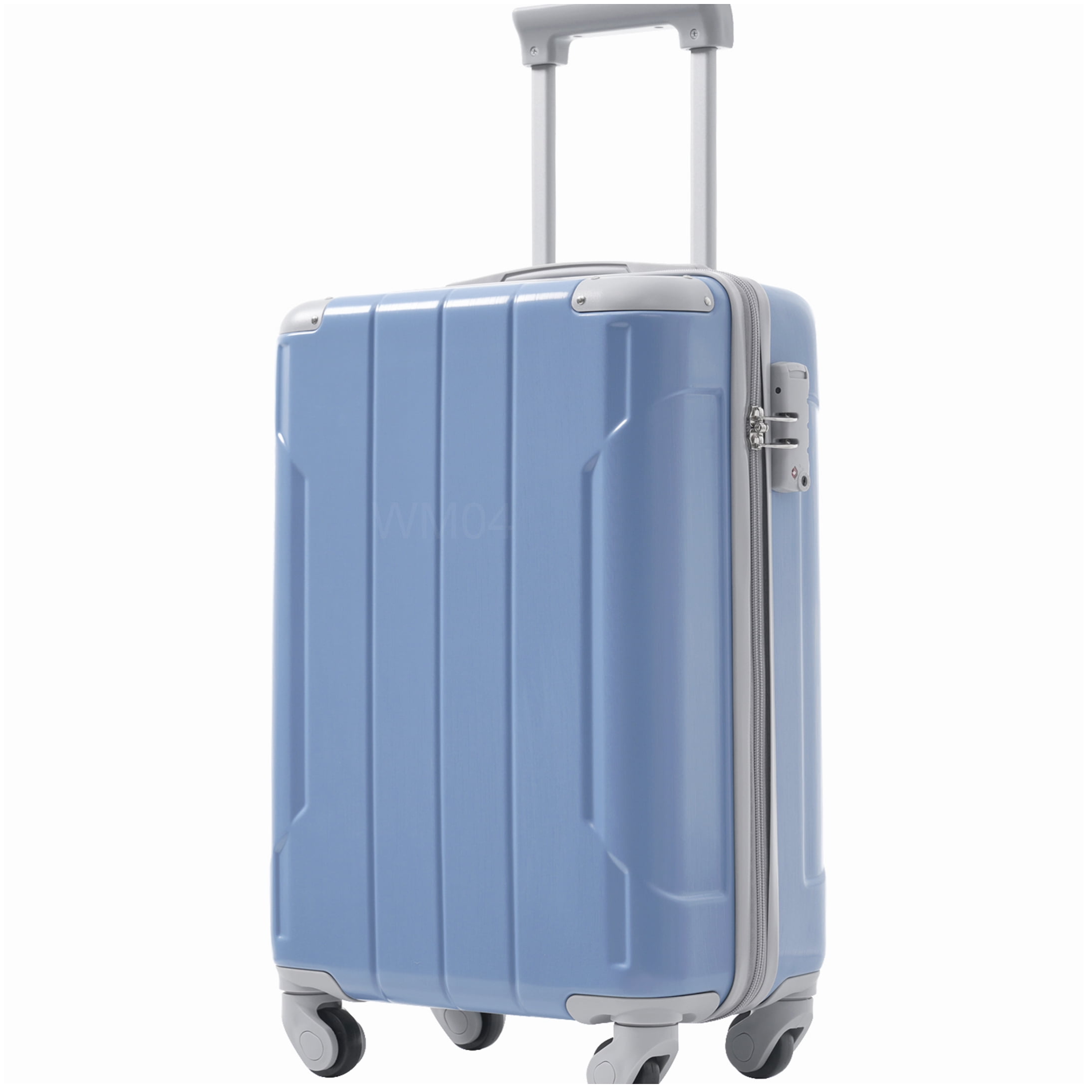 Expandable Carry-On Luggage Set 3-Piece with TSA Lock, Spinner Wheels, and Lightweight ABS Shell