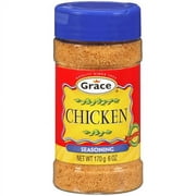 Grace Chicken Seasoning, Spices & Seasoning, 6 oz Bottle