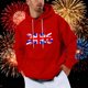 thumbnail image 1 of Ceisia Men's Winter Gift Casual Printed Round Neck Long Sleeve Shirt - Comfortable Daily Outdoor Wear, 1 of 5