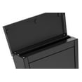 thumbnail image 2 of Architectural Mailboxes 2580B-10 Chelsea Locking Wall Mount Mailbox, Medium, Black, 2 of 4