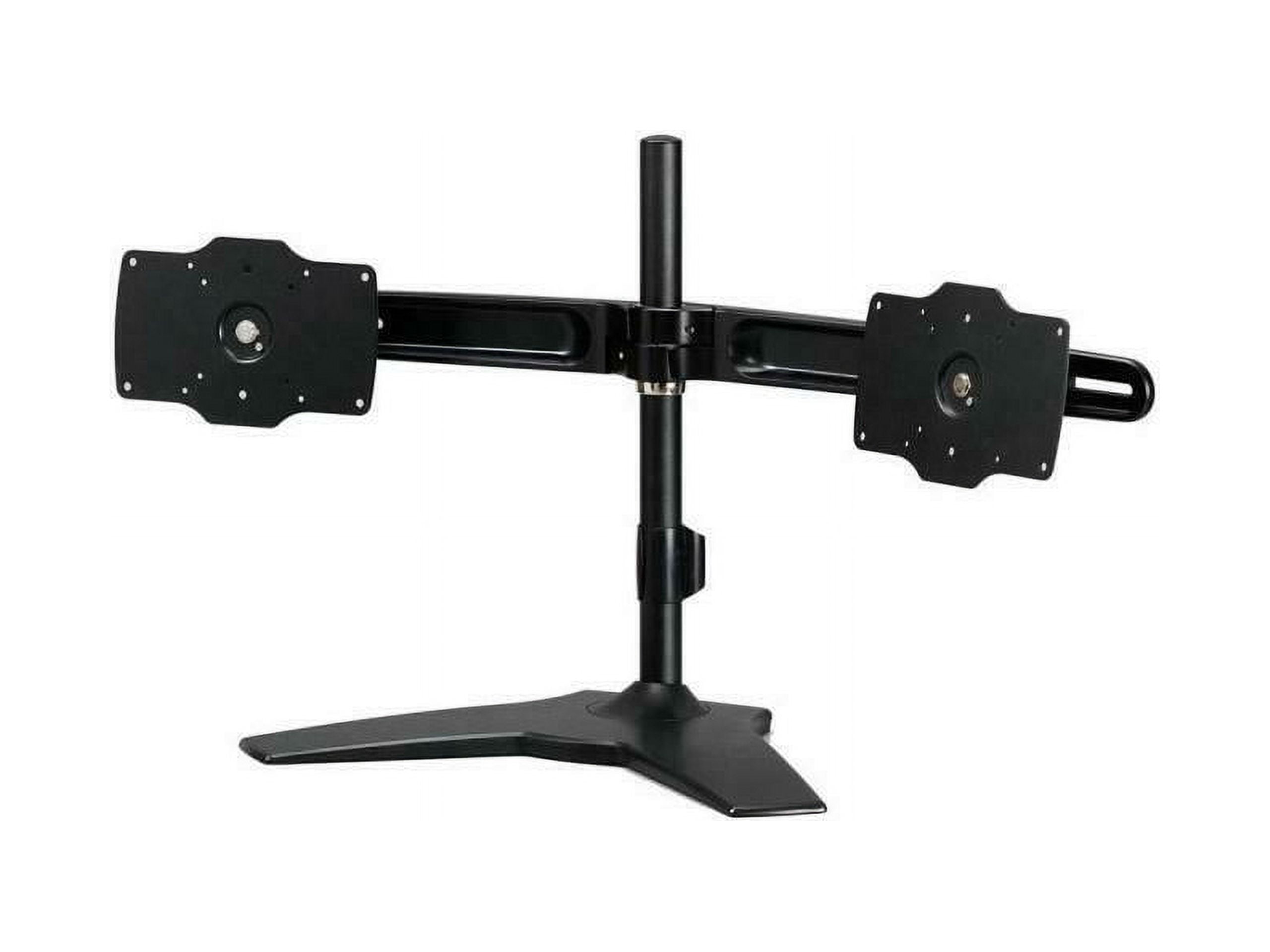 Amer Networks Dual Monitor Stand for 32″ Displays, Black