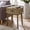 Golden Oak, variant on Caffoz Newport Series Rectangular Scandinavian End Table with Storage, Smoke Oak