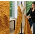 thumbnail image 5 of Soimoi Orange Cotton Cambric Fabric Insect & Cat Animal Printed Fabric 1 Yard 56 Inch Wide, 5 of 7
