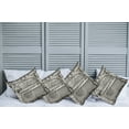thumbnail image 2 of Ambesonne Rustic Throw Pillow Cover 4 Pack, Historic Old Store Front, 24", Grey, 2 of 7