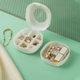 thumbnail image 1 of PENGXIANG Jewelry Organizer Divided Box Double-layer Jewelry Organizer for Drawer Desktop Travel Dorms, 1 of 3