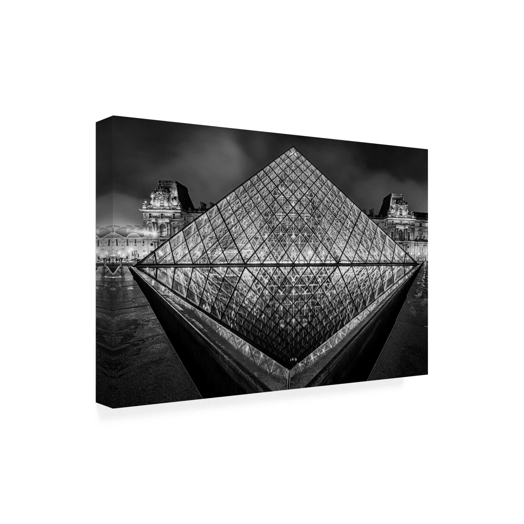 Trademark Fine Art Kobi Benmoshe Luovre Paris Canvas Wall Art