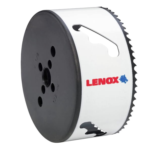 Sierra perforadora bimetálica Saw Blade Lenox con ranura de velocidad, 10,5 cm