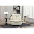 thumbnail image 3 of 270 Swivel Glider Recliner Chair, Power Recliner Rocking Chair, USB Port Charge for Nursery Chair with Atmosphere Lamp for Living Room Bedroom Apartment, 3 of 9