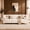 Cream White + 3 Seat + American Design, variant on ChenyueFurn 78.5" Faux Leather 3-Seater Sofa with Gold Legs,Black