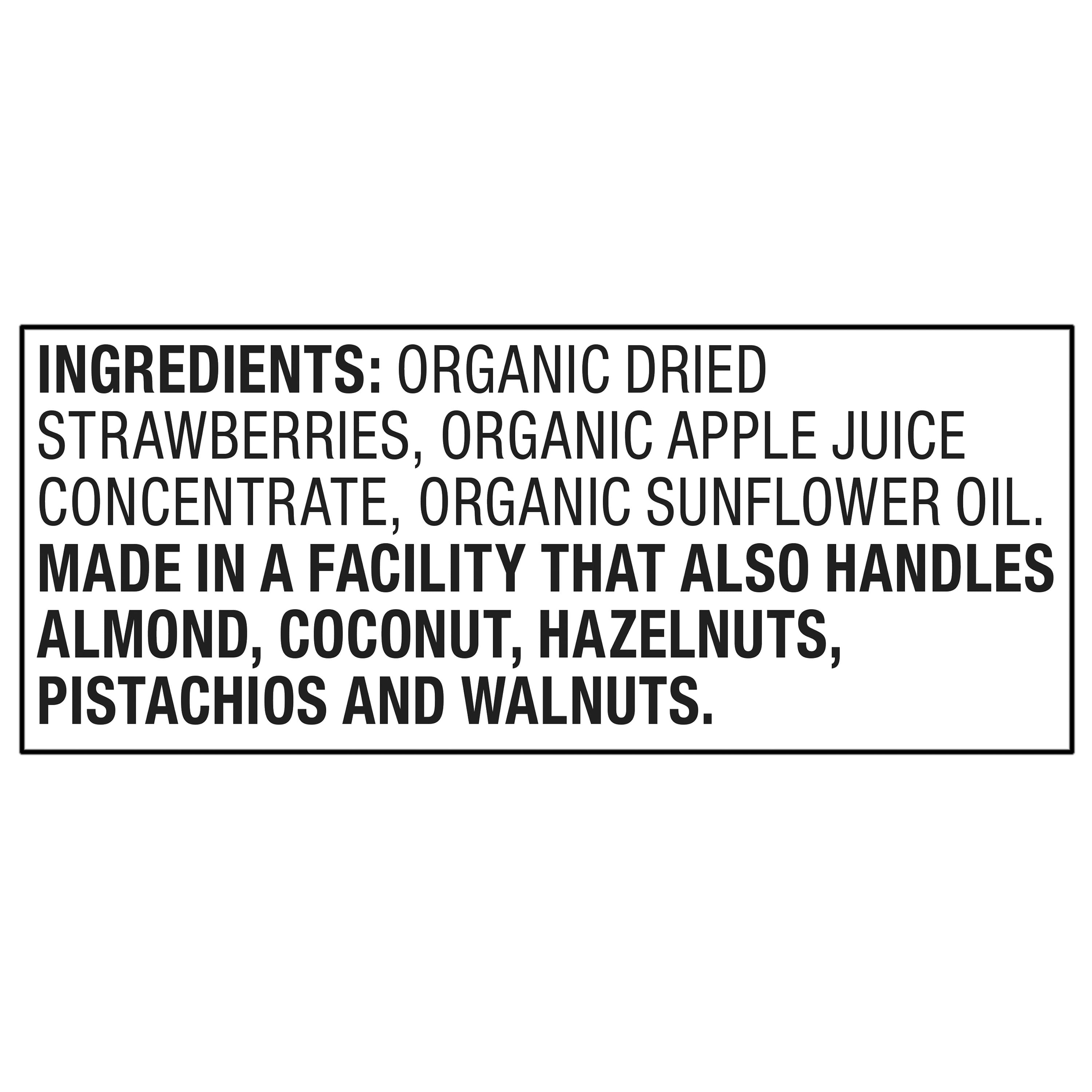 (3 pack) bettergoods Organic Dried Strawberries, 5 oz