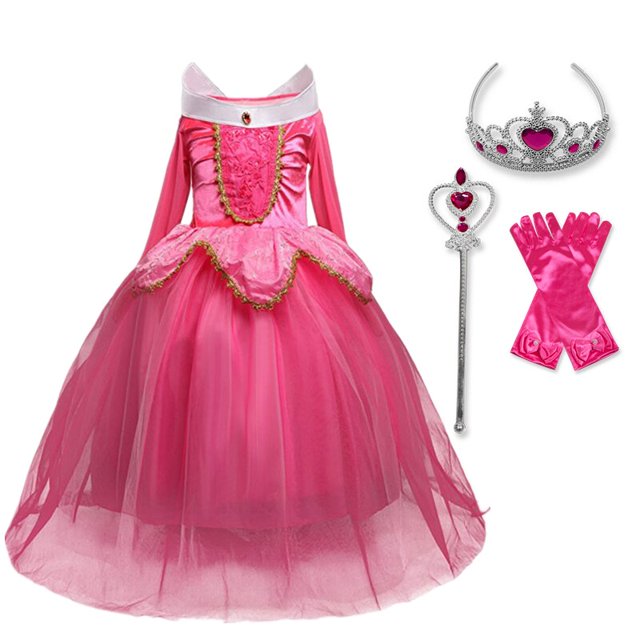 Encanto Cosplay disfraz Encanto niña Madrigal vestido Halloween carnaval fiesta princesa niñas disfraz Navidad Cosplay ropa 6T Gao Jinjia LED