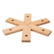 thumbnail image 1 of Mantel Individual de madera BLESIY para mesa de comedor posavasos protección reutilizable, 1 of 8