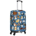 thumbnail image 2 of ONLY COVER, NOT INCLUDING THE SUITCASE Travel Luggage Cover Cute Dog and Puppy Set Suitcase Protector Washable Baggage Covers S(for 18-21 inch luggage), 2 of 6