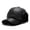 A-Black289, variant on Hats Winter Faux Leather Trapper Foldable Ear-Cover design Solid Color Curved Brim Baseball Hats Cold Weather Headwear