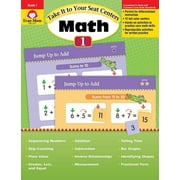 Evan-Moor Take It to Your Seat: Math Centers, Grade 1 Teacher Resource