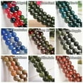 thumbnail image 5 of U8MO Round 4mm 6mm 8mm 10mm 12mm Natural Stone Gemstone Loose Beads Jewelry Making-Green Sand-12mm (10pcs), 5 of 6