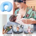 thumbnail image 4 of Funda de almohada de lactancia, funda reclinable con localizador de soporte para almohada de lactancia para niños y niñas, 4 of 5