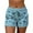 Blue, variant on ibuvkizy Womens Shorts Casual Summer Shorts for Women,Fashion Women Drawstring Pocket Loose Printed Sports Shorts Pants,Comfy Short Pants Drawstring Elastic Waist Pocketed Shorts