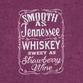 thumbnail image 5 of XCHQRTI Smooth as Tennessee Whiskey Sweet As Strawberry Wine Shirt Women Plus Size Tshirts Top, 5 of 8