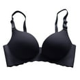 thumbnail image 2 of Seamless Bras for Women Adjustable Strap Wireless Push Up Lifting Bra Bralettes Everyday Bra, 2 of 5