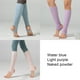 thumbnail image 5 of Qarigey 1 par de calentadores de piernas de punto para mujer, mallas de Color sólido para otoño e invierno, deportes al aire libre, baile escolar, Medias Púrpura Qarigey AP013098-01, 5 of 6