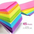 thumbnail image 5 of Early Buy Lined Sticky Notes with Lines 4x6 Self-Stick Notes 6 Bright Color 6 Pads, 45 Sheets/Pad, 5 of 7