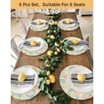 thumbnail image 4 of 15 Inch Round Placemats Set of 4, Teal Red Coastal Non Slip Heat Insulation PP Table Mats, Nautical Seahorse Beach Coral Starfish Beige Washable Place Mats for Kitchen Dining Party Table Decor, 4 of 7