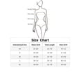 thumbnail image 6 of INSPIRE CHIC Women's Overall Dress V Neck Double Breasted Pinafore Suspenders Skirt Black XS, 6 of 6