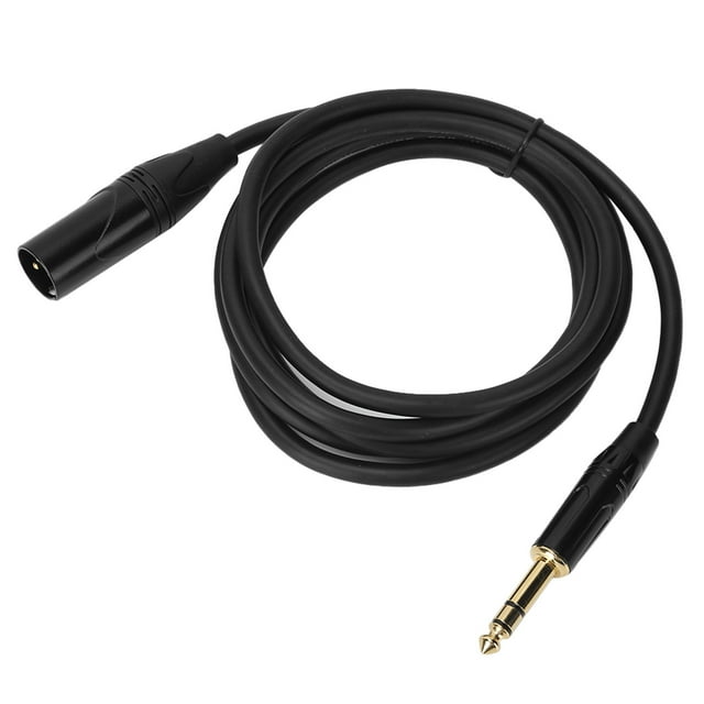 Cable XLR Macho A Jack TRS de 1/4 de Pulgada, Cable XLR A 6,35 mm, Cable XLR Macho A 6,35 mm Macho de 1/4 Pulgada, Cable de Interconexió de Señal Balancada