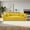 Yellow, variant on Modern 2-Seater Sofa in A Box, No Assembly Deep Loveseat Couch, Comfy Sofa Couch with Corduroy Fabric & 2 Cushions Backrest & Armrest & Side Storage Pockets for Living Room Apartment