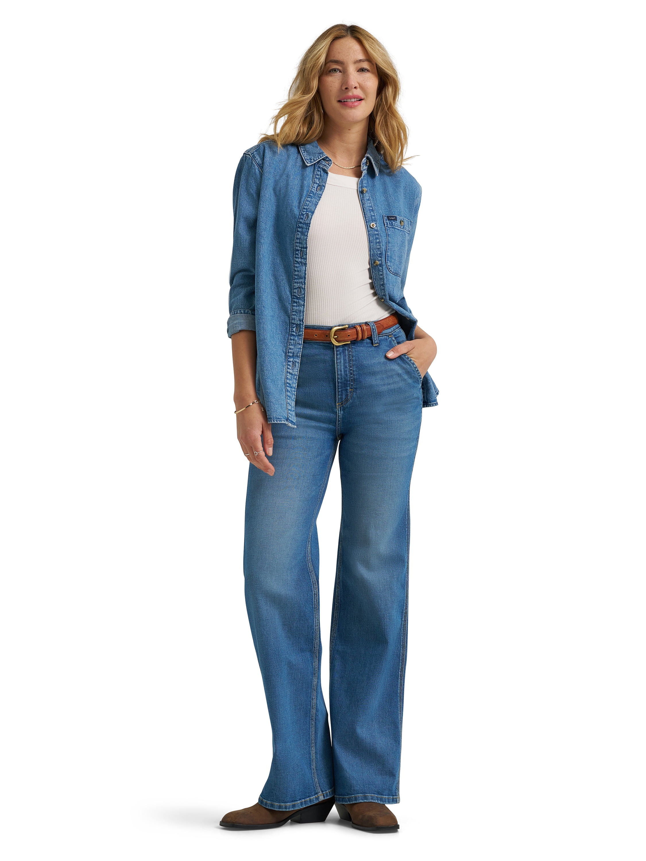Lee® Women's Legendary A-line Denim Jeans