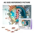thumbnail image 6 of Kll Travel Around The World - 300 Piece Jigsaw Puzzle For Adult And Teenagers Family Educational Game Toys 300pcs, 6 of 9