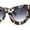 Slate Tortoise - Smoke, variant on Womens Super Thick Exaggerated Oversize Cat Eye Sunglasses Slate Tortoise - Smoke