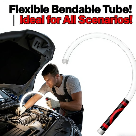 27 Inch Bendable LED Work Light, Flexible Light Stick Rechargeable Flashlight High Lumen, 3 Brightness Modes Mechanic Light for Tight Spaces Auto Repair