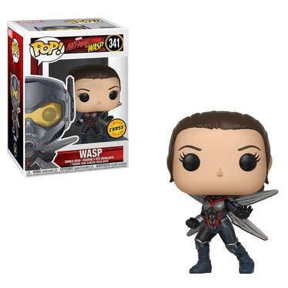 Funko POP! Marvel Wasp Vinyl Figure (No Hemlet, Chase Version)