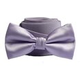 thumbnail image 2 of Mens Matching Adjustable Suspender Bow Tie in Multiple Colors and Sizes Toddler 25 , Lavender, 2 of 2